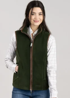 Lyndon Fleece Gilet - Forest