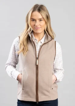 Lyndon Fleece Gilet - Mushroom