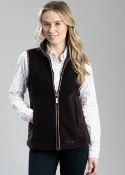 Lyndon Fleece Gilet - Port