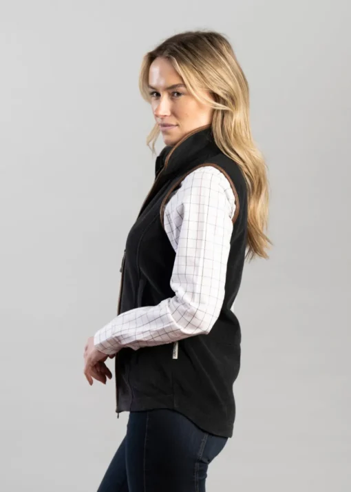 Lyndon Fleece Gilet - Gunmetal