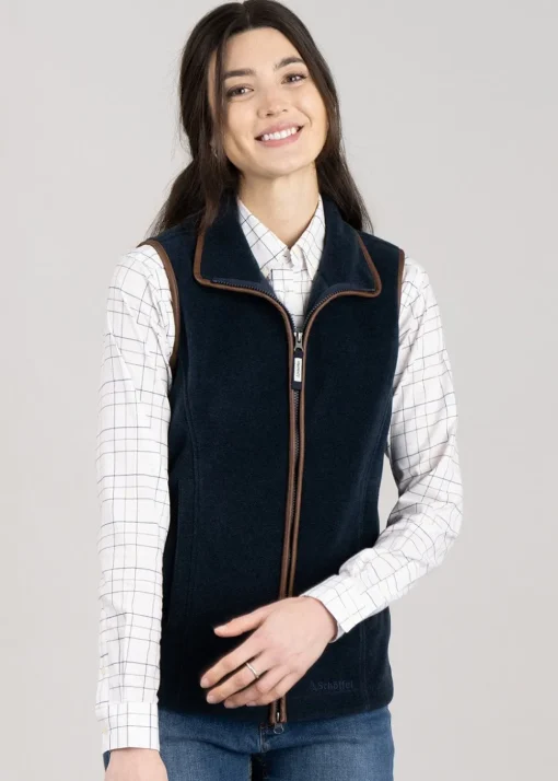 Lyndon Fleece Gilet - Petrol Blue