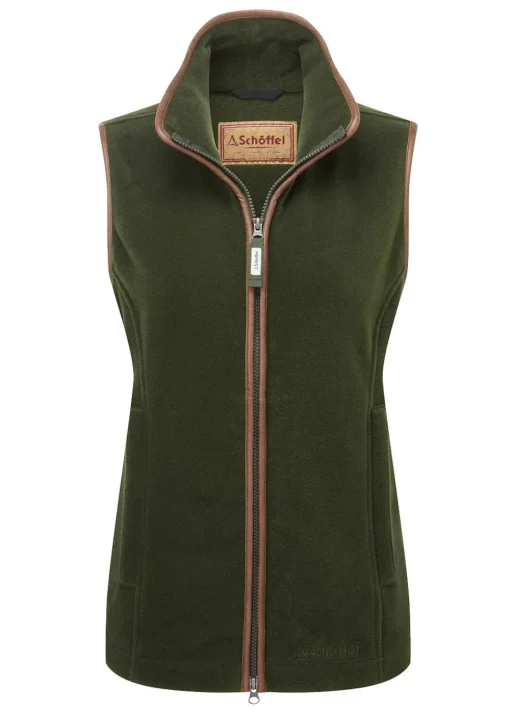 Lyndon Fleece Gilet - Forest