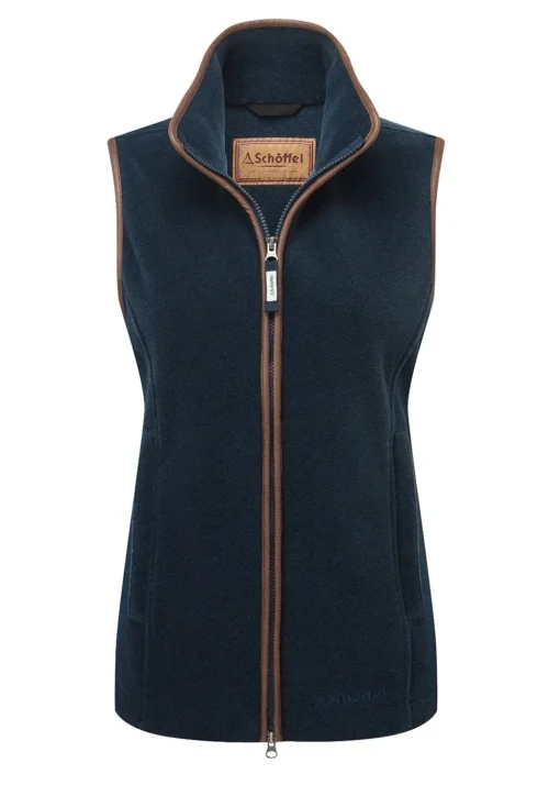 Lyndon Fleece Gilet - Petrol Blue