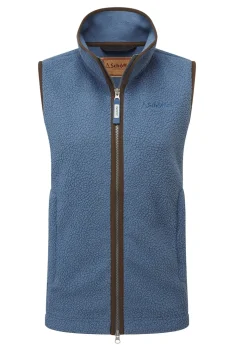 Lyndon Retro Fleece Gilet - Vintage Navy