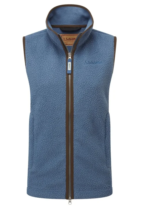 Lyndon Retro Fleece Gilet - Vintage Navy