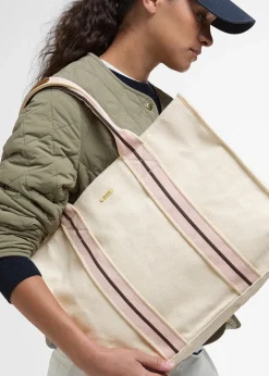 Madison Square Beach Tote Bag - Ecru