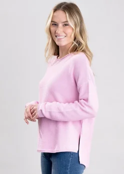 Marine Knitted Jumper - Mallow Pink