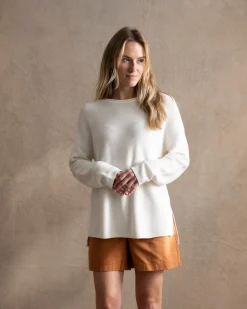 Marine Knitted Jumper - Cloud