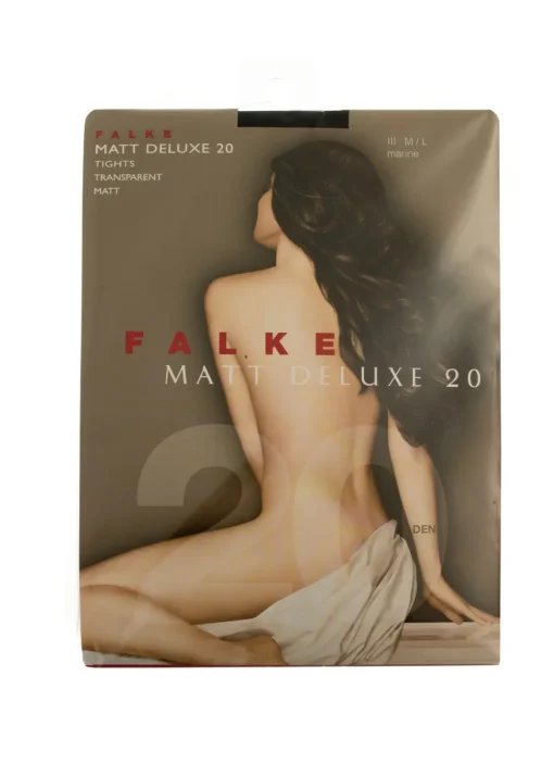 Matt Deluxe 20 Denier Tights - Marine