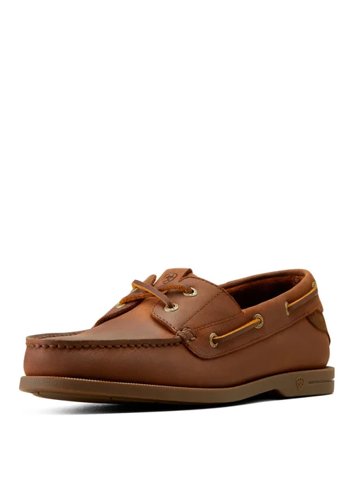 Men's Antigua Deck Shoes - Bridle Brown