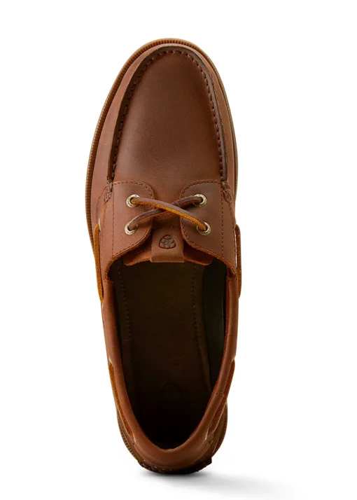 Men's Antigua Deck Shoes - Bridle Brown