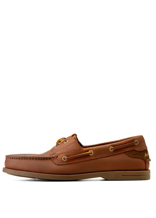 Men's Antigua Deck Shoes - Bridle Brown