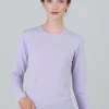 Millie Cashmere Crew Neck - Freesia