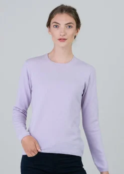 Millie Cashmere Crew Neck - Freesia