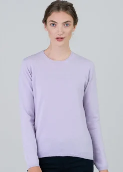 Millie Cashmere Crew Neck - Freesia