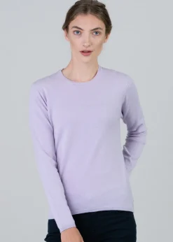 Millie Cashmere Crew Neck - Freesia