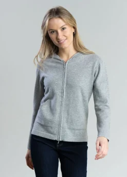 Millie Cashmere Hoodie - Flannel