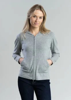 Millie Cashmere Hoodie - Flannel