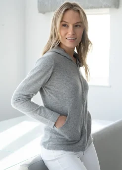 Millie Cashmere Hoodie - Flannel