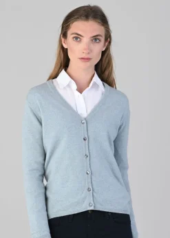 Millie Cashmere Vee Cardigan - Harr
