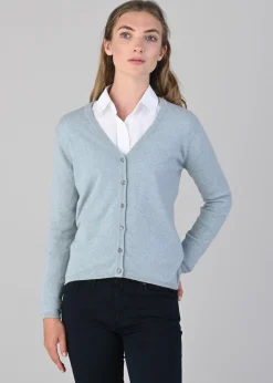 Millie Cashmere Vee Cardigan - Harr