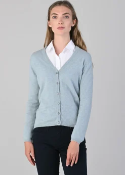 Millie Cashmere Vee Cardigan - Harr