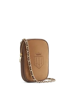 Mini Finsbury Cross Body Bag - Tan