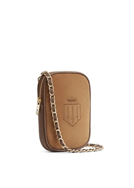 Mini Finsbury Cross Body Bag - Tan