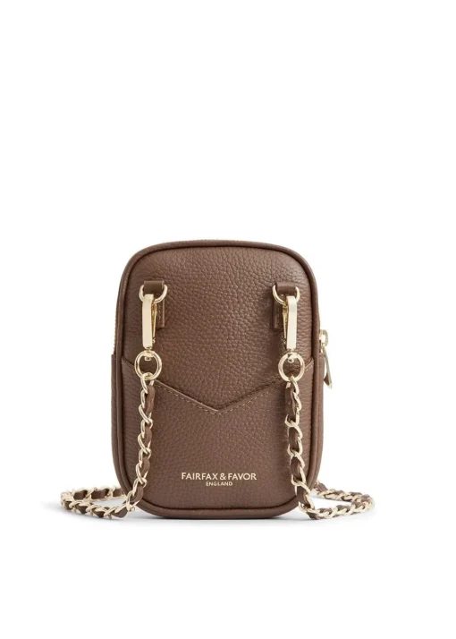 Mini Finsbury Cross Body Bag - Tan