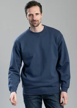 Mini Longhorn Crew Neck Sweatshirt - Midnight