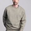 Mini Longhorn Crew Neck Sweatshirt - Tea Leaf