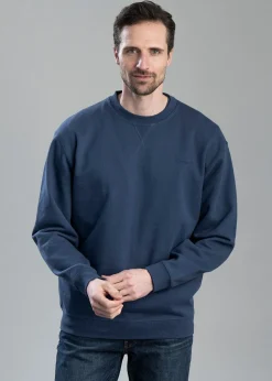 Mini Longhorn Crew Neck Sweatshirt - Midnight