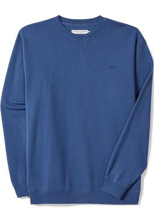 Mini Longhorn Crew Neck Sweatshirt - Midnight