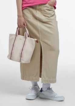 Mini Madison Beach Tote Bag - Ecru
