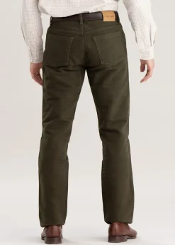 Moleskin Jean - Olive