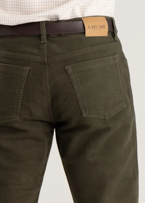 Moleskin Jean - Olive