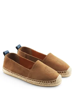 Monaco Flat Espadrille - Tan