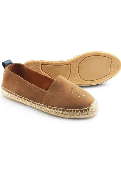 Monaco Flat Espadrille - Tan