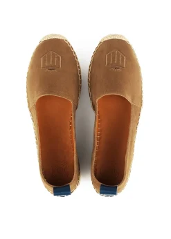 Monaco Flat Espadrille - Tan