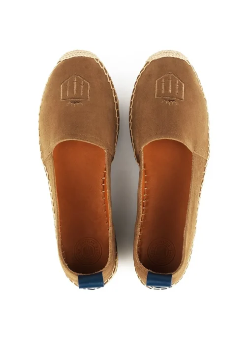 Monaco Flat Espadrille - Tan