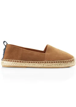 Monaco Flat Espadrille - Tan