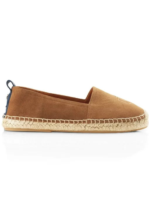 Monaco Flat Espadrille - Tan