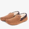 Monty Slippers - Camel Suede