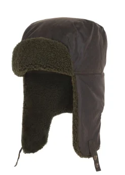 Morar Wax Trapper Hat - Olive