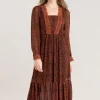 Navas Dress - Cognac