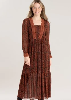 Navas Dress - Cognac