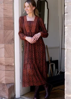 Navas Dress - Cognac