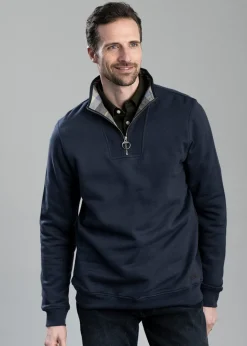 Nelson Half Zip Sweatshirt - Navy