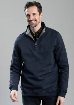 Nelson Half Zip Sweatshirt - Navy