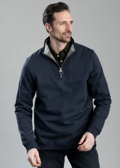 Nelson Half Zip Sweatshirt - Navy